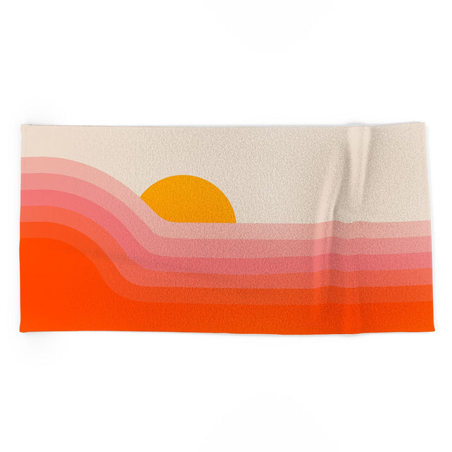 Strawberry Dipper Beach Towel