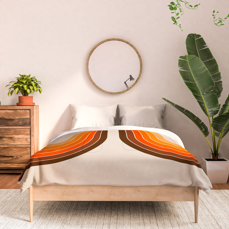 TAN TUNNEL DUVET / COMFORTER