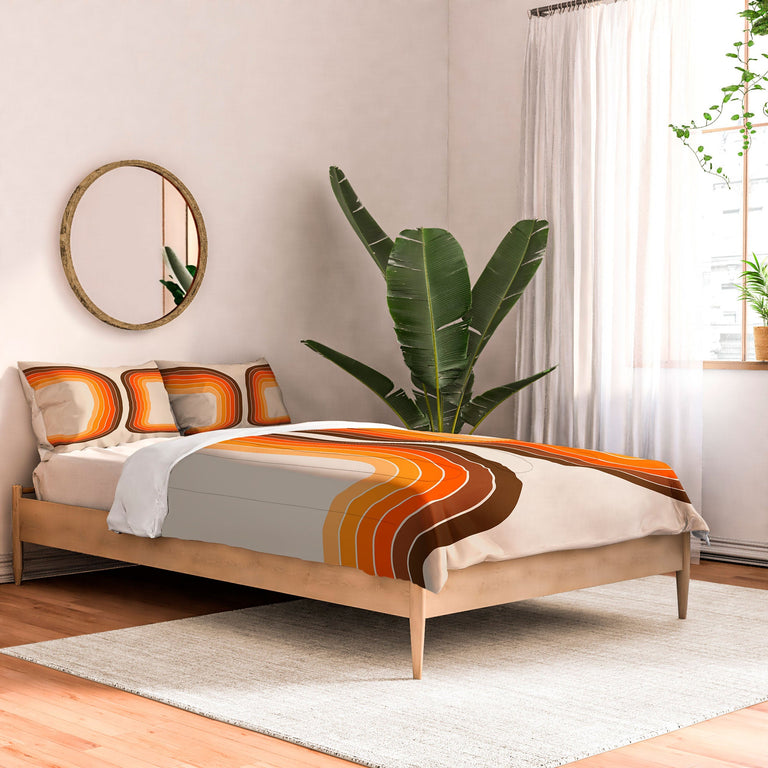 TAN TUNNEL DUVET / COMFORTER