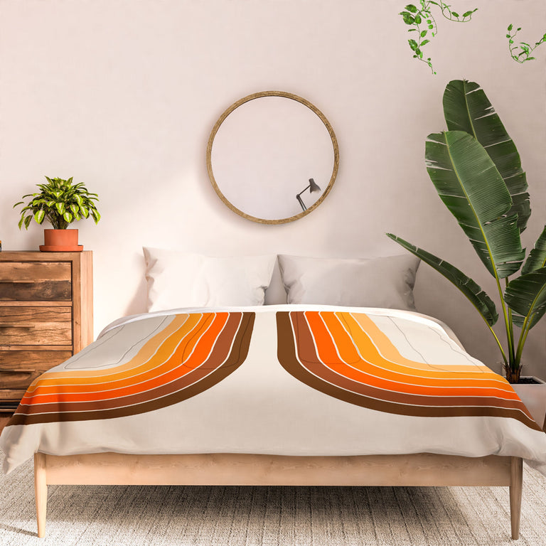 TAN TUNNEL DUVET / COMFORTER