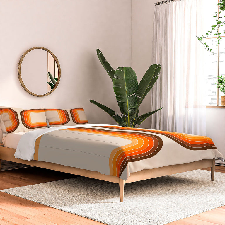 TAN TUNNEL DUVET / COMFORTER