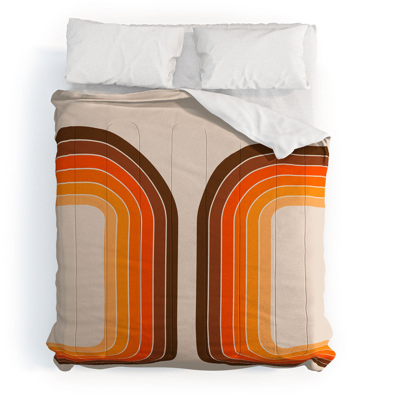 TAN TUNNEL DUVET / COMFORTER