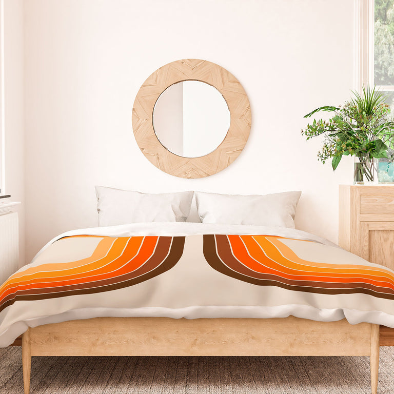 TAN TUNNEL DUVET / COMFORTER