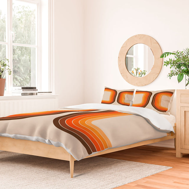 TAN TUNNEL DUVET / COMFORTER