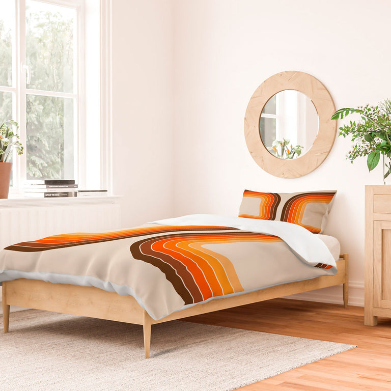 TAN TUNNEL DUVET / COMFORTER