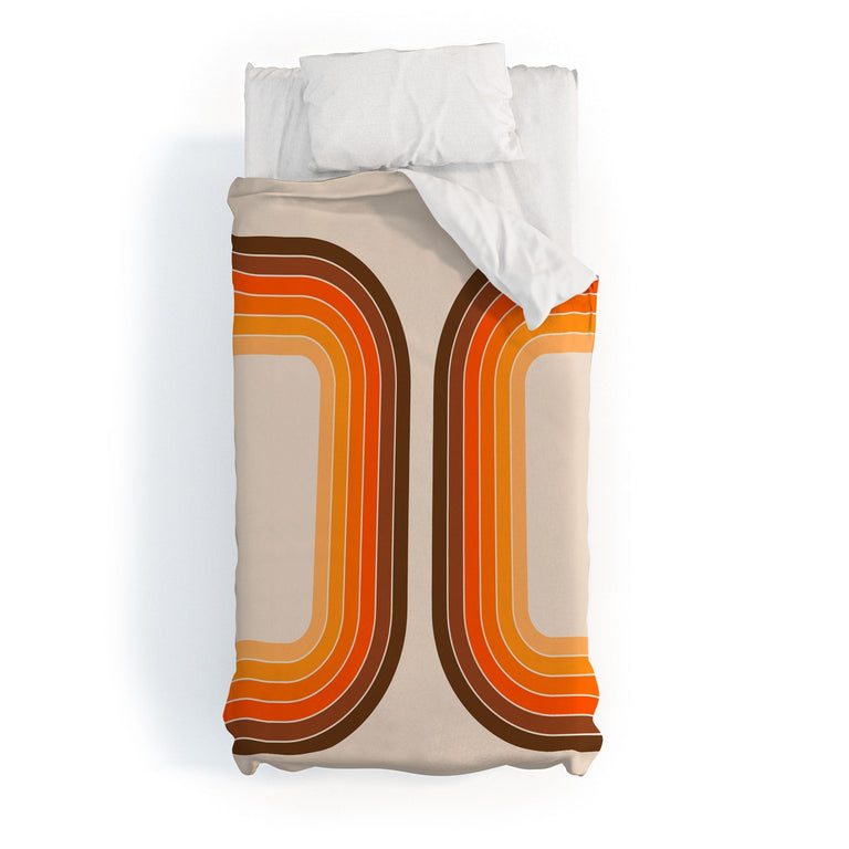 TAN TUNNEL DUVET / COMFORTER