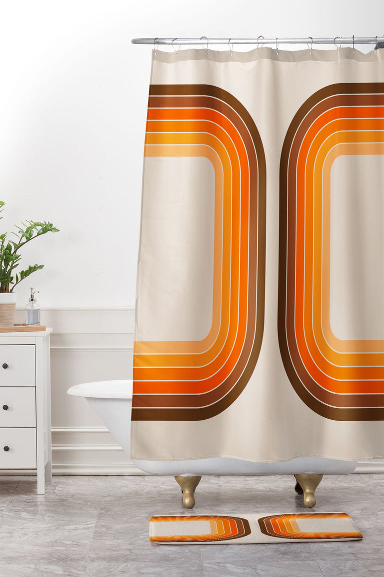 CIRCA78DESIGNS TAN TUNNEL MEMORY FOAM BATH MAT