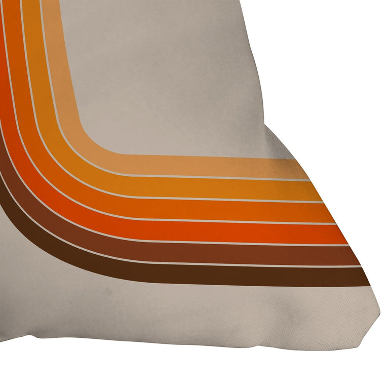 TAN TUNNEL THROW PILLOW