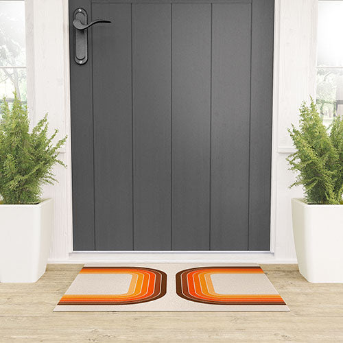 Tan Tunnel Welcome Mat