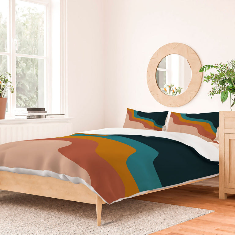 ABSTRACT RETRO DUVET / COMFORTER