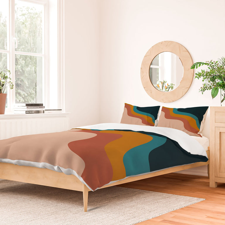 ABSTRACT RETRO DUVET / COMFORTER