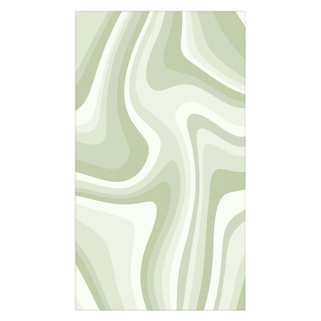 Abstract Wavy Stripes LXXVIII Tablecloth