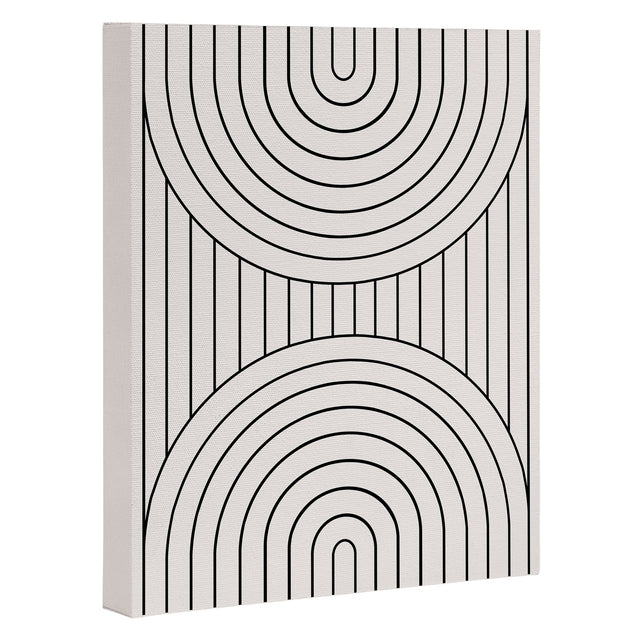 Arch Symmetry VI Art Canvas