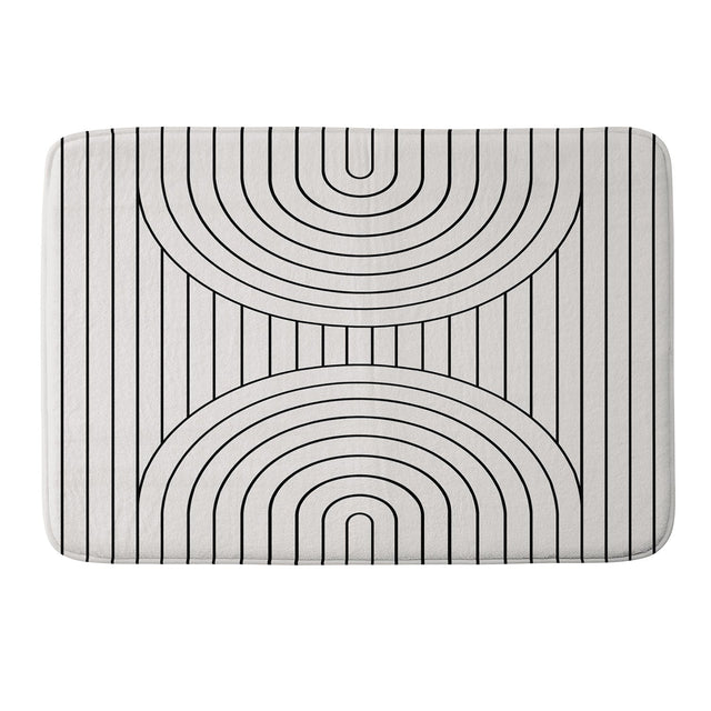 COLOUR POEMS ARCH SYMMETRY VI MEMORY FOAM BATH MAT