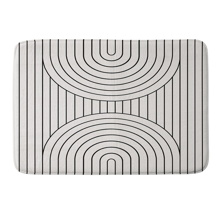 COLOUR POEMS ARCH SYMMETRY VI MEMORY FOAM BATH MAT