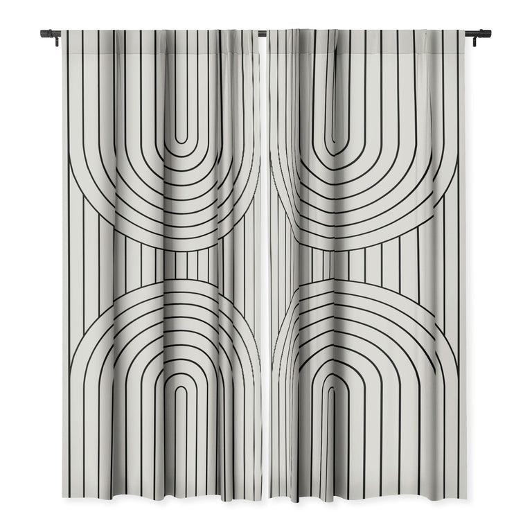 ARCH SYMMETRY VI WINDOW CURTAINS