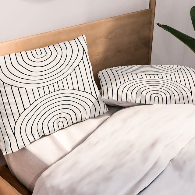 ARCH SYMMETRY VI PILLOW SHAMS