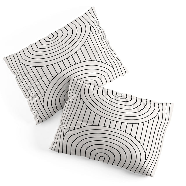 ARCH SYMMETRY VI PILLOW SHAMS