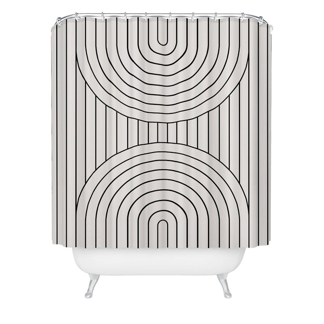 COLOUR POEMS ARCH SYMMETRY VI SHOWER CURTAIN