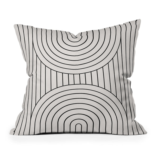 ARCH SYMMETRY VI THROW PILLOW