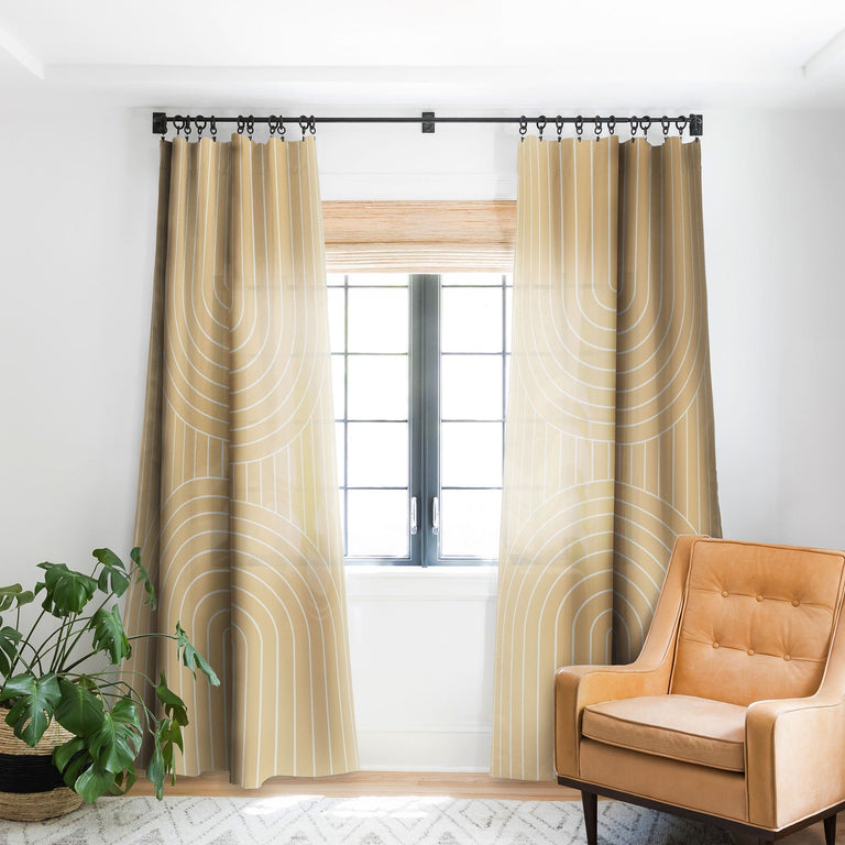 ARCH SYMMETRY XXIX BLACKOUT NON REPEAT WINDOW CURTAIN