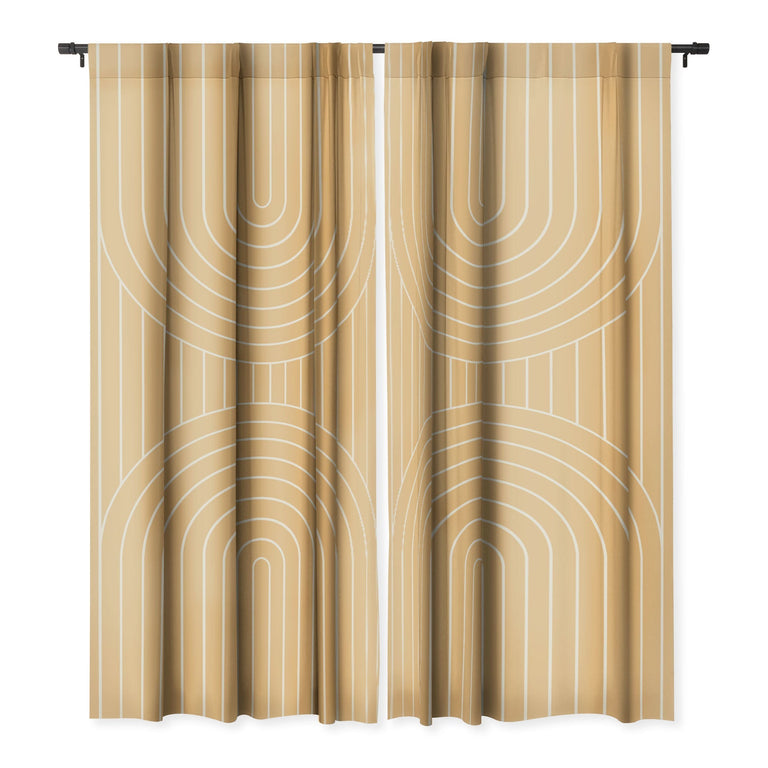 ARCH SYMMETRY XXIX BLACKOUT NON REPEAT WINDOW CURTAIN