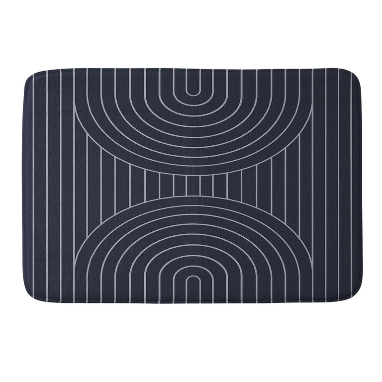 COLOUR POEMS ARCH SYMMETRY XXV MEMORY FOAM BATH MAT