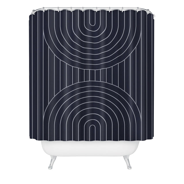 COLOUR POEMS ARCH SYMMETRY XXV SHOWER CURTAIN