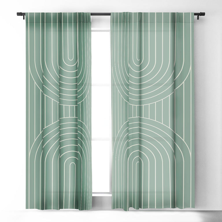 ARCH SYMMETRY XXVIII BLACKOUT NON REPEAT WINDOW CURTAIN