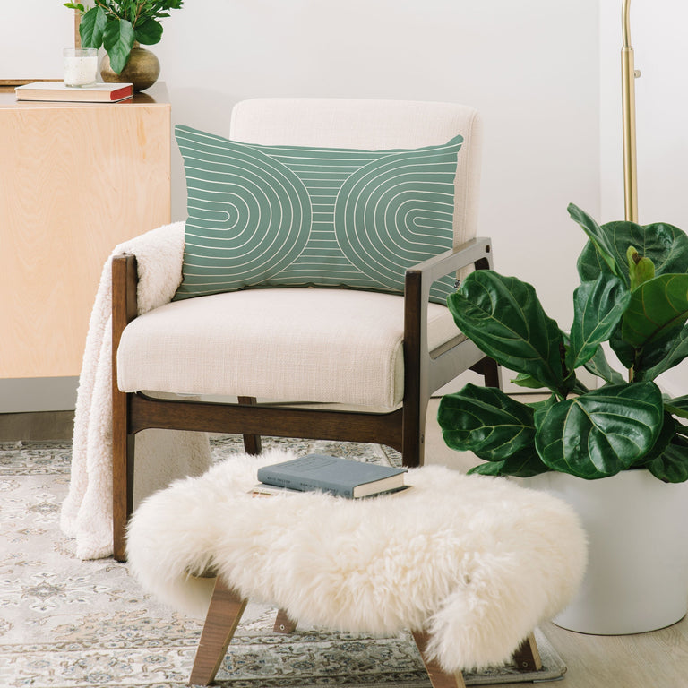 ARCH SYMMETRY XXVIII THROW PILLOW