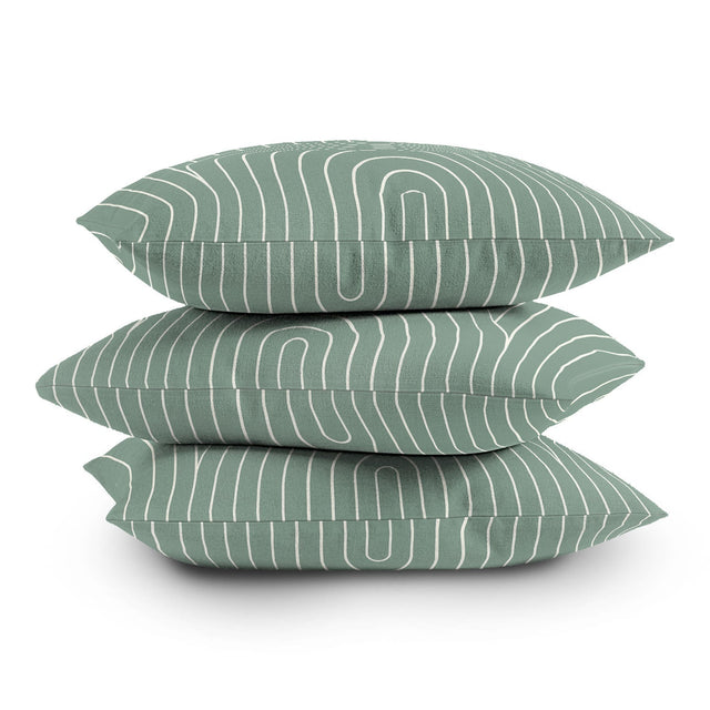ARCH SYMMETRY XXVIII THROW PILLOW