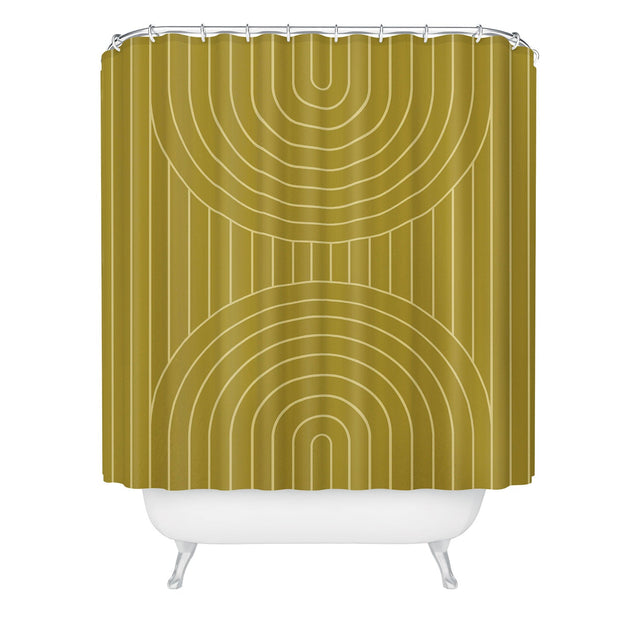 COLOUR POEMS ARCH SYMMETRY XXXI SHOWER CURTAIN