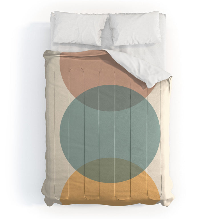 CIRCLE GRADIENT MELON DUVET / COMFORTER
