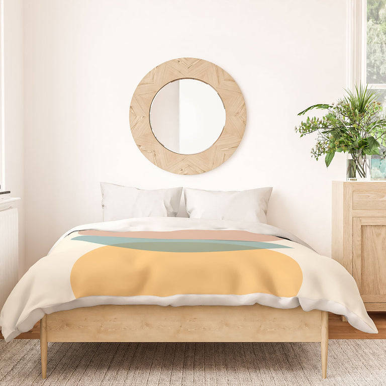 CIRCLE GRADIENT MELON DUVET / COMFORTER