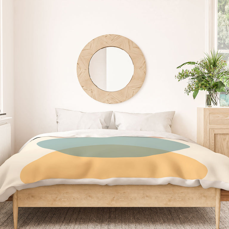 CIRCLE GRADIENT MELON DUVET / COMFORTER