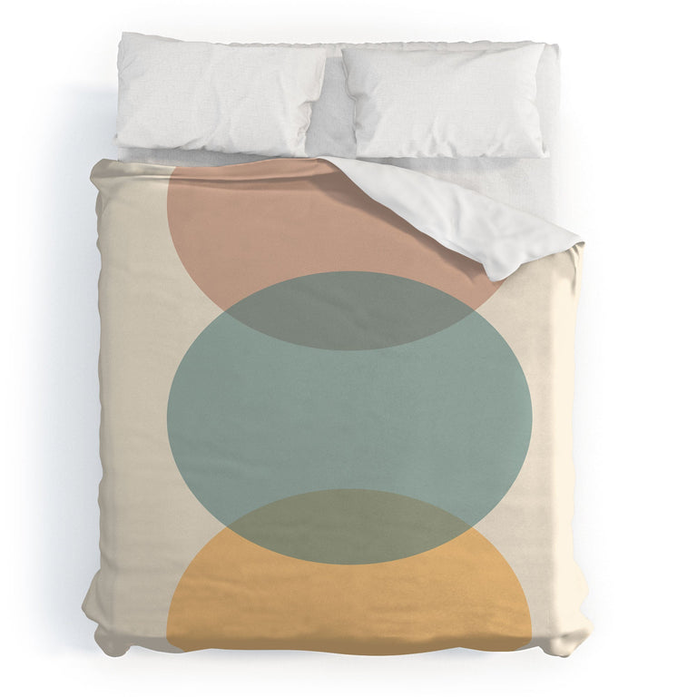 CIRCLE GRADIENT MELON DUVET / COMFORTER