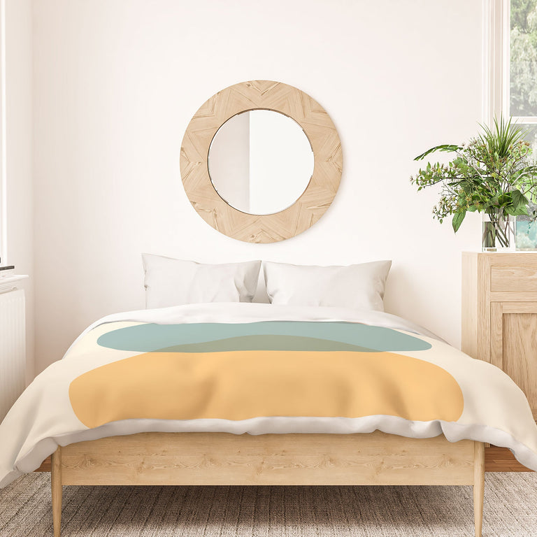 CIRCLE GRADIENT MELON DUVET / COMFORTER