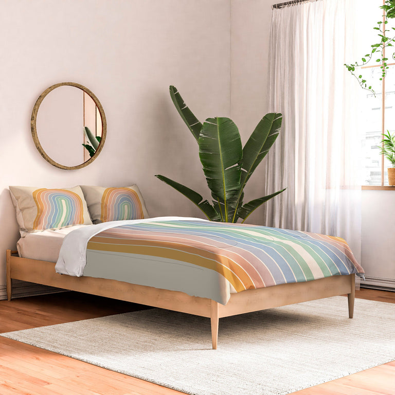 GRADIENT ARCH RAINBOW III DUVET / COMFORTER