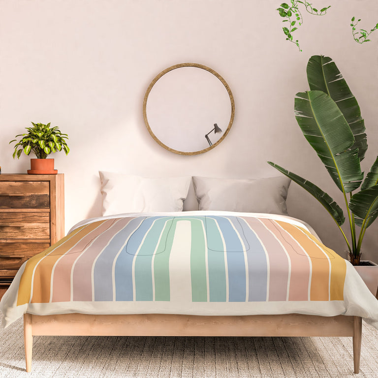 GRADIENT ARCH RAINBOW III DUVET / COMFORTER
