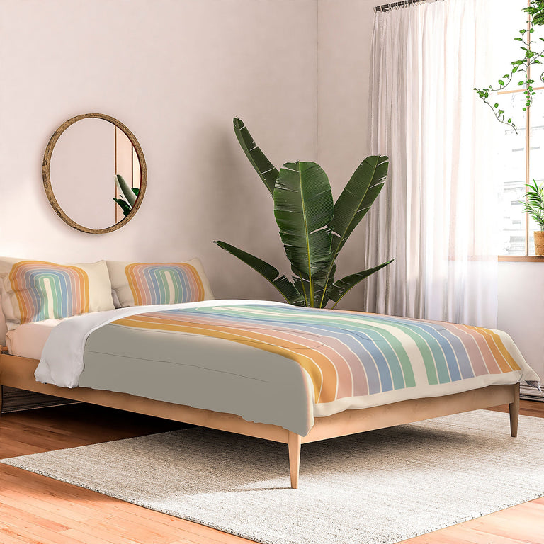 GRADIENT ARCH RAINBOW III DUVET / COMFORTER