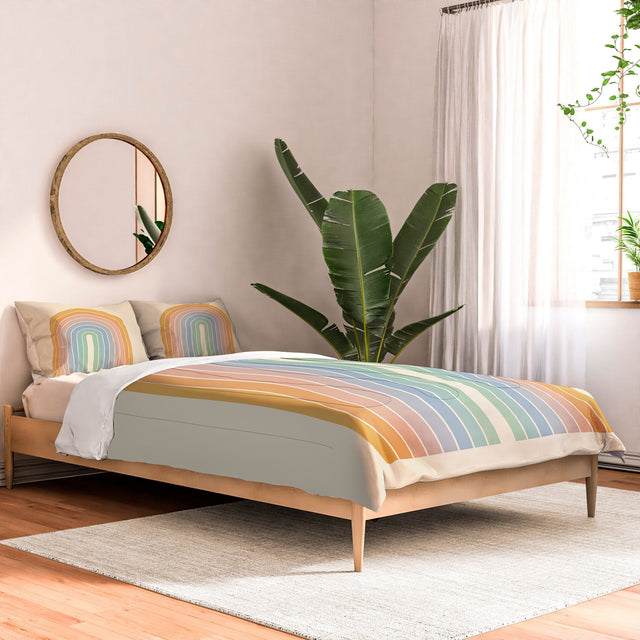 GRADIENT ARCH RAINBOW III DUVET / COMFORTER