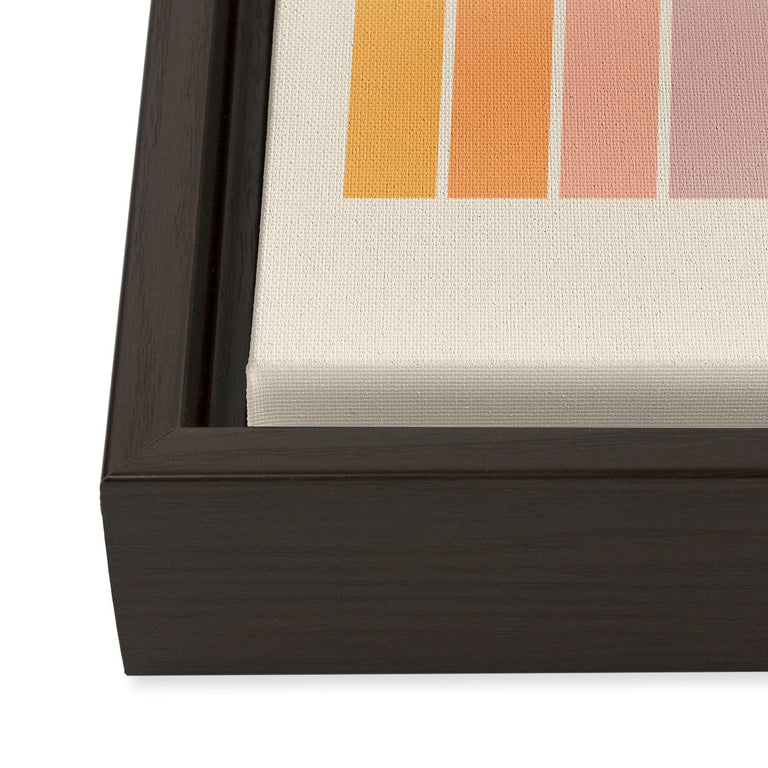 Gradient Arch Rainbow III Art Canvas