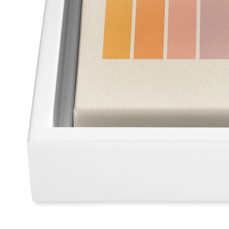 Gradient Arch Rainbow III Art Canvas