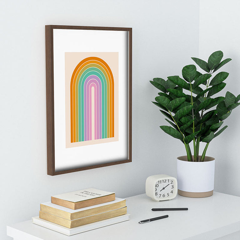 Gradient Arch XXI Recessed Framing Rectangle