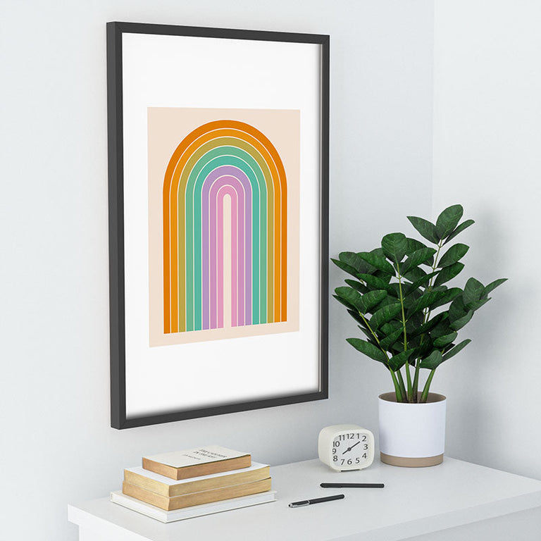 Gradient Arch XXI Recessed Framing Rectangle