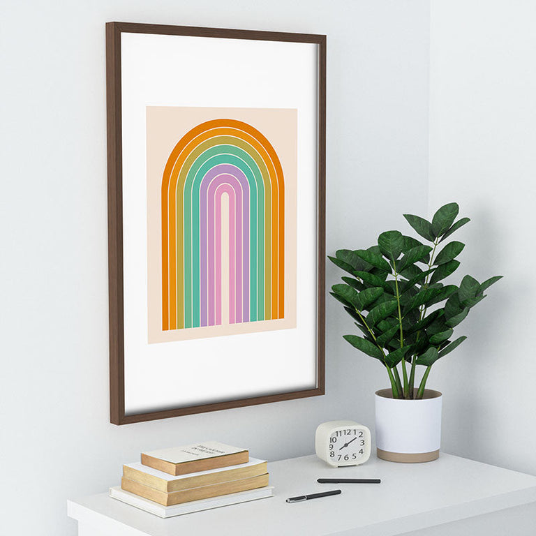 Gradient Arch XXI Recessed Framing Rectangle