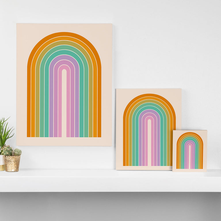 Gradient Arch XXI Art Canvas