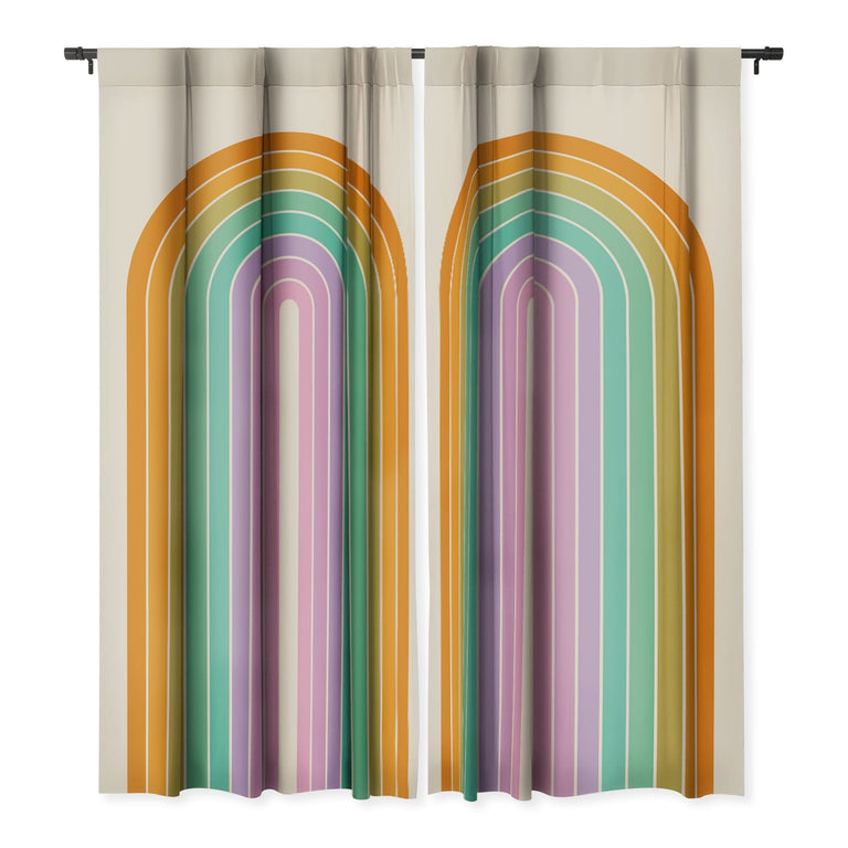 GRADIENT ARCH XXI WINDOW CURTAINS
