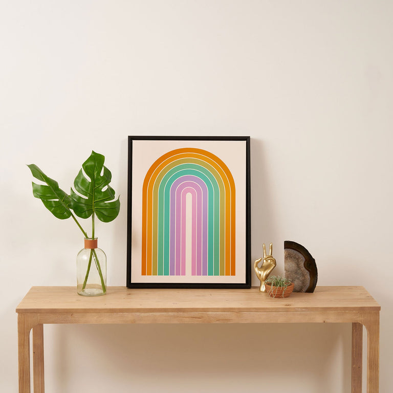 Gradient Arch XXI Art Canvas