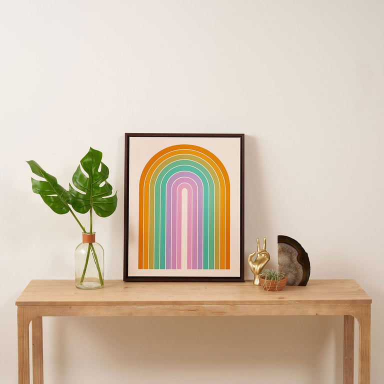 Gradient Arch XXI Art Canvas